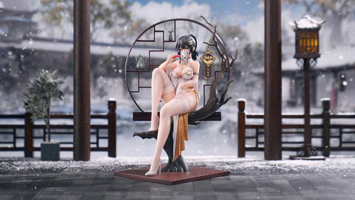 Actual product image Apex Original Character PVC Statue 1/7 Xiami China Dress Step On Snow Ver. 26 cm