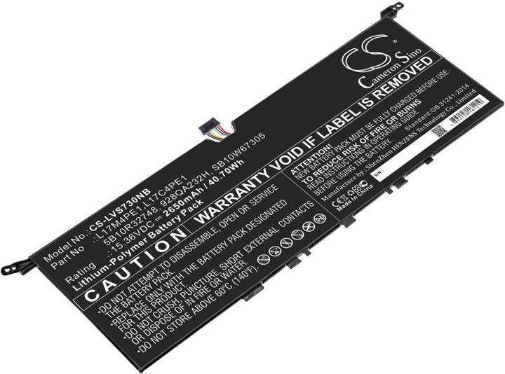 Produktbild NoName Battery for Lenovo IdeaPad 730S 13 etc