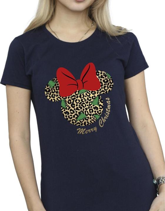 Produktbild Disney Minnie Mouse Leopard Christmas TShirt (XXL)