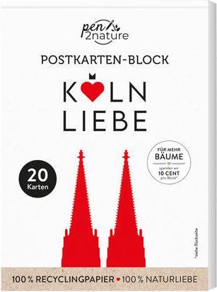 Actual product image Postcard block Cologne-Love (1 pcs.)