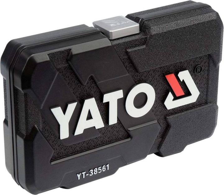 Image du produit Yato YT-38561 Jeu de Douilles en Coffret 22 Pièces avec Cliquet 3/8" (3/8")