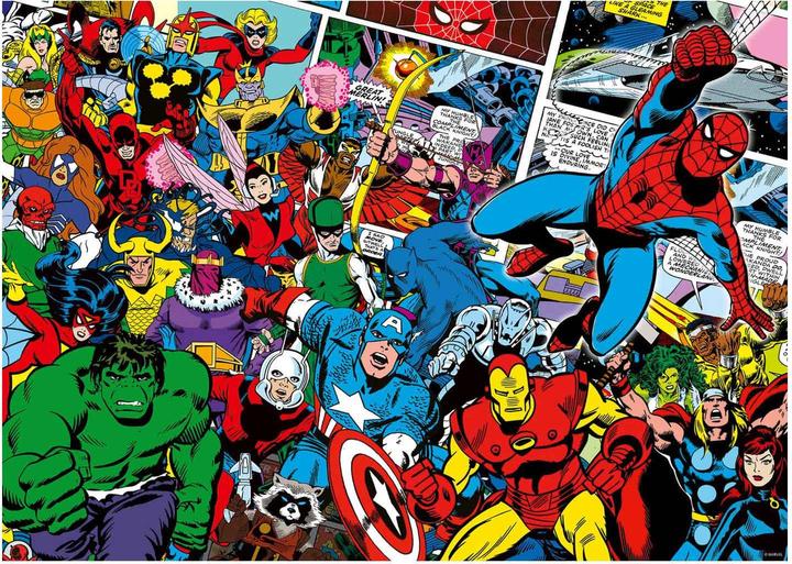 Immagine prodotto Ravensburger Sfida tra supereroi Marvel (1000 pezzi)
