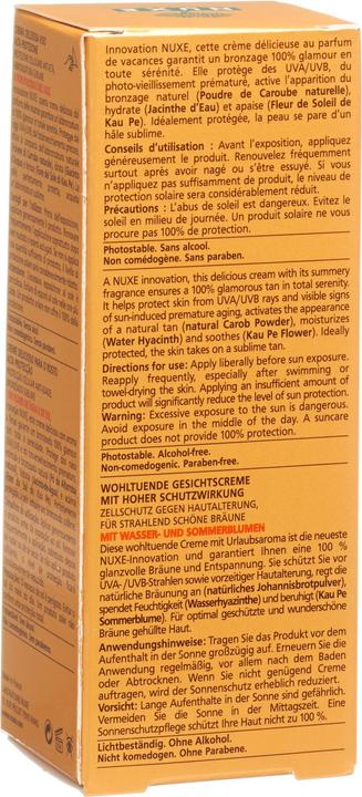 Produktbild Nuxe Crème Délicieuse Visage Spf 30 Sun (Sonnencreme, SPF 30, 50 ml, 77 g)