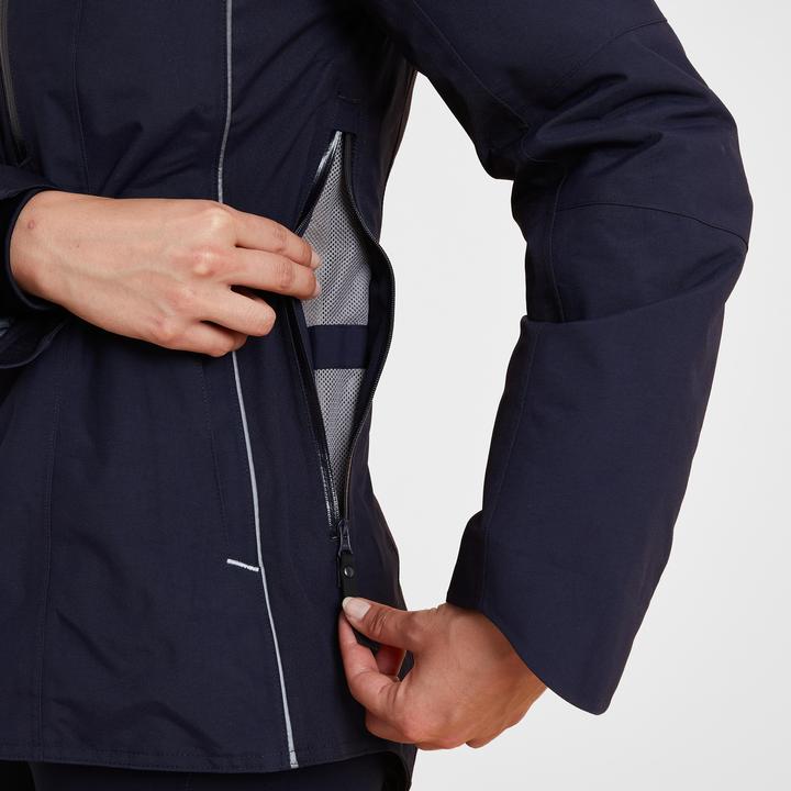 Image du produit Fouganza Veste d'équitation d'hiver 580 imperméable femme bleu (XS)