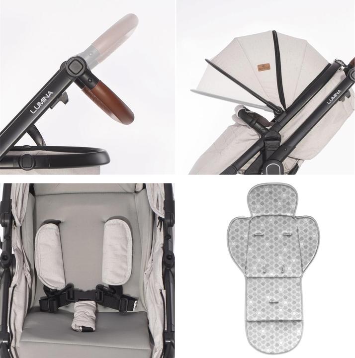 Actual product image Lorelli Combi stroller Lumina 2 in 1