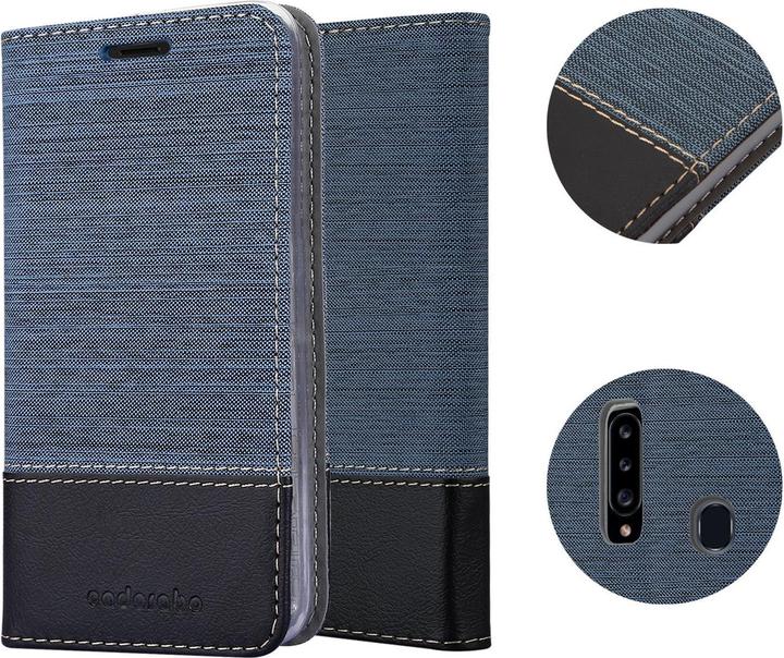 Actual product image Cadorabo Book Jeans Optics Cover (Samsung Galaxy A20s)
