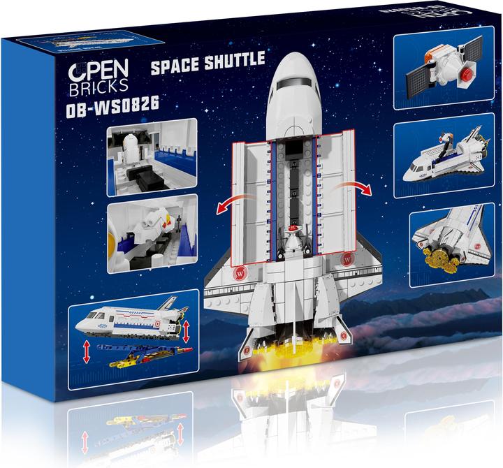 Produktbild Open Bricks OB-WS0826 Space Shuttle Bausatz