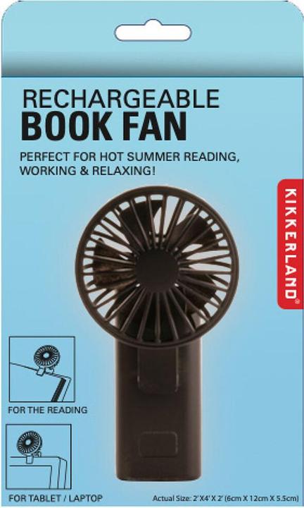 Produktbild Kikkerland Rechargeable Clip Fan