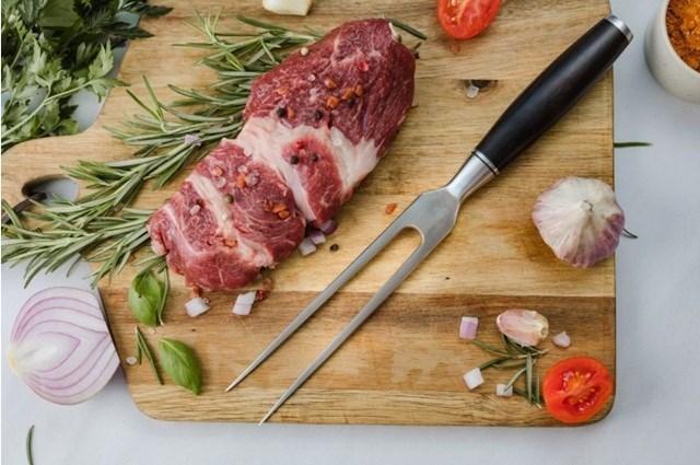 Actual product image Kohersen Widelec do mięsa Elegance Ebony Wood (Carving fork)