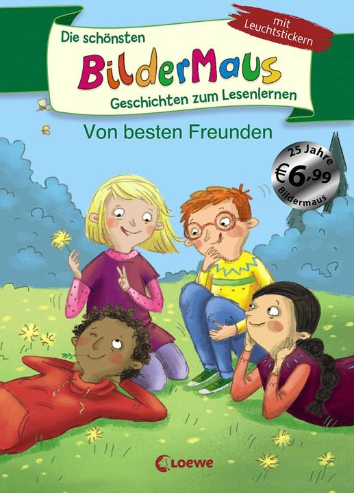 Actual product image Die schönsten Bildermaus-Geschichten zum Lesenlernen von besten Freunden (German, Loewe first readers, 2020)