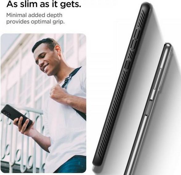 Image du produit Spigen Coque arrière Liquid Air Galaxy A33 Noir mat (Samsung Galaxy A33 5G)