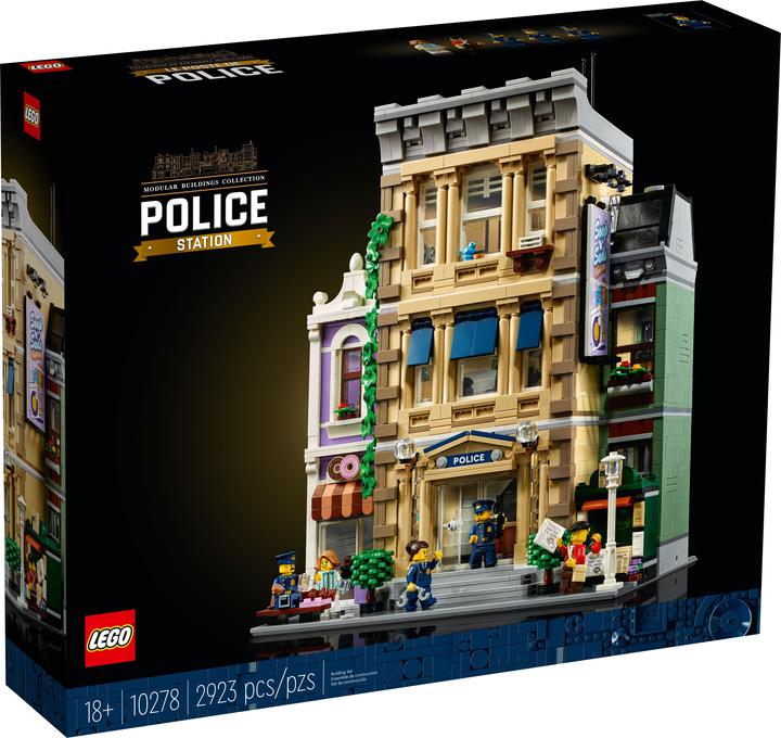 Actual product image LEGO Icons Creator Expert End-Of-Live Set Polizeistation - 10278 NEU! Teile 2923x (10278)