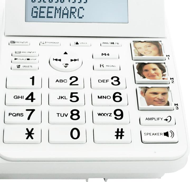 Actual product image Geemarc DECT595 senior phone