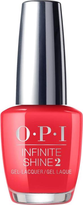 OPI Infinite Shine - Cajun Shrimp (Orange, Rot, Gel-Effekt Nagellack)