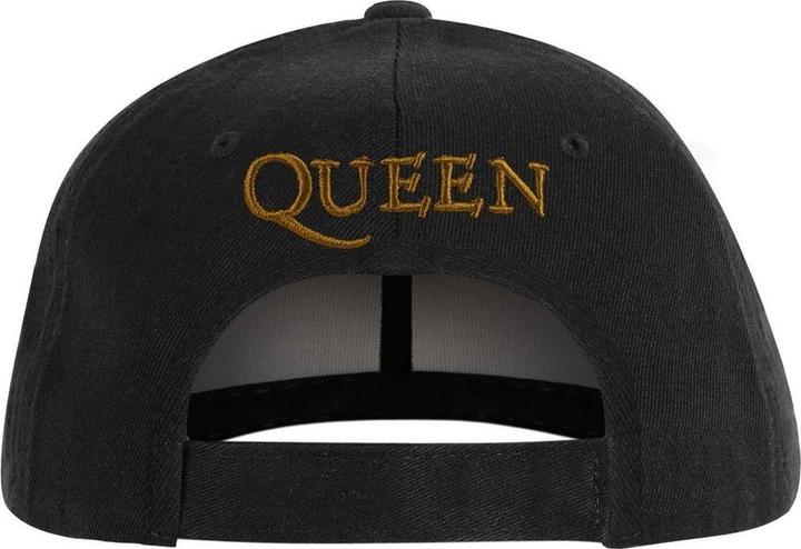 Actual product image Queen Unisex Adult Classic Crest Baseball Cap (One size)