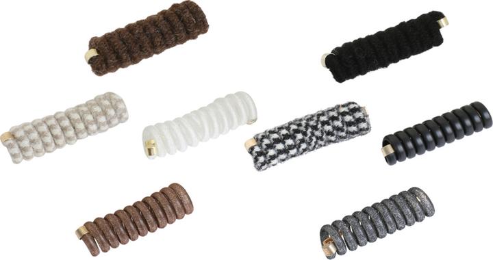 Immagine prodotto Trisa Fashion Long Twister Nero 4 pezzi (Elastico per capelli)