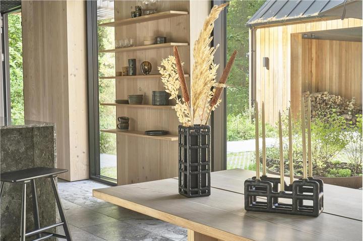 Produktbild Villa Collection Speiseteller Fjord Ø 26.5 cm, 2 Stück, Schwarz (2 x, 26.50 cm)