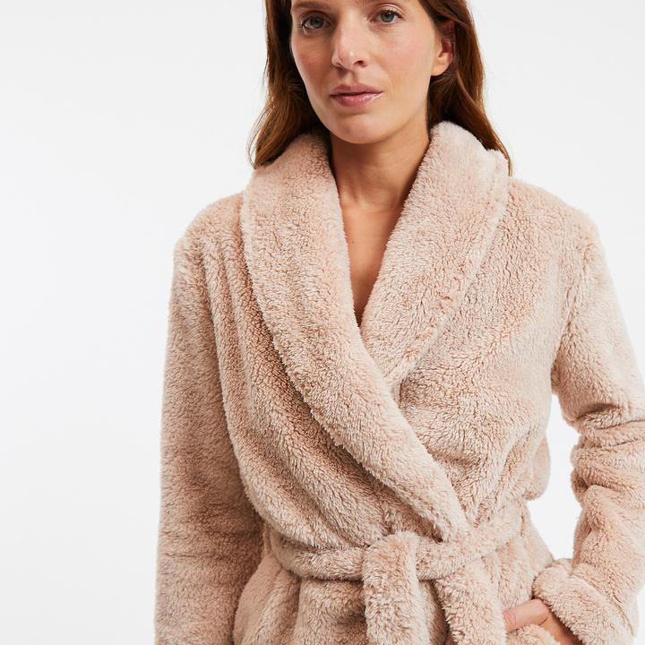 Produktbild La Redoute Collections Morgenmantel aus Fleece (W32/L34, W34/L32)