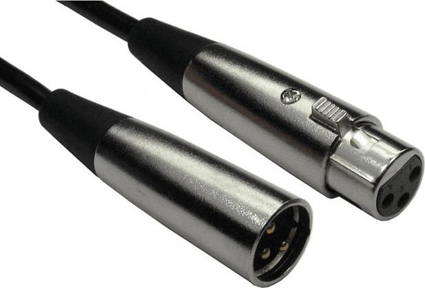 Produktbild Cables Direct 20M 3PIN XLR M-F CAB SILVER B/Q12