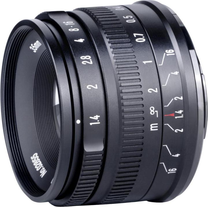 Produktbild 7artisans Festbrennweite 35mm F/1.4 – Canon RF (Canon RF, APS-C / DX)