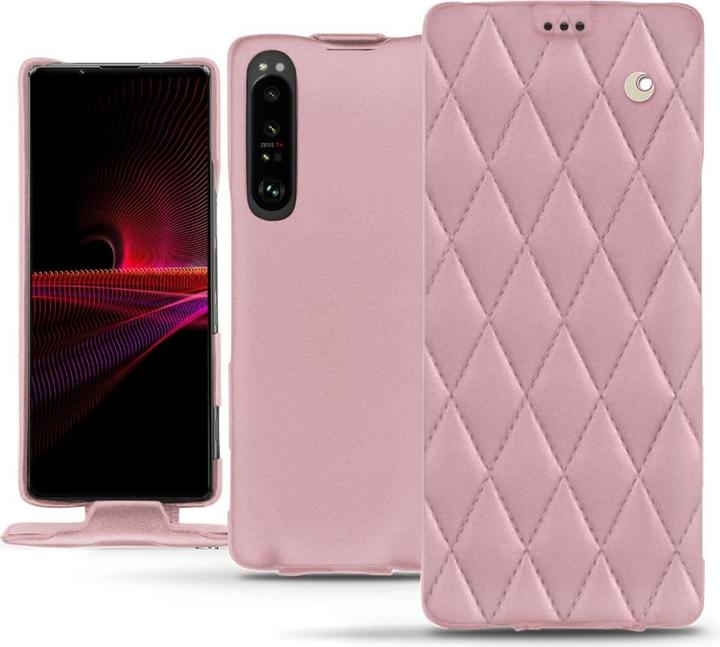 Actual product image Noreve Leather cover vertical (Sony Xperia 1 III)