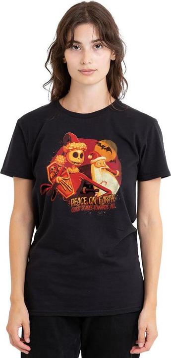 Image du produit The Nightmare Before Christmas - T-shirt GOOD SCARES TOWARDS ALL - Adulte (L)