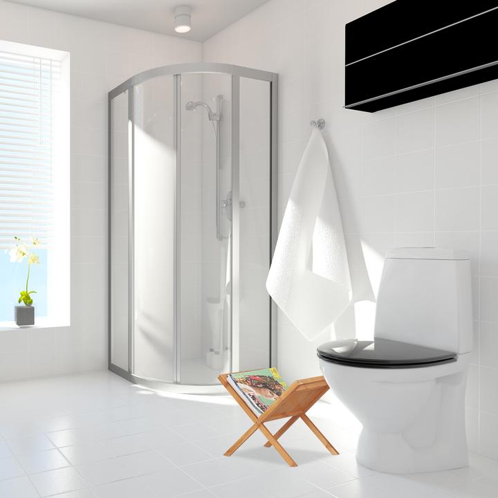 Actual product image Relaxdays Newspaper rack bamboo (40 x 30 x 40 cm)