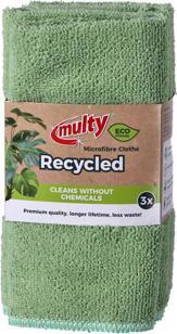 Produktbild Multy Mehrzweck-Recycling-Mikrofaser-Tücher 3 Stück ECO (3 Stk.)