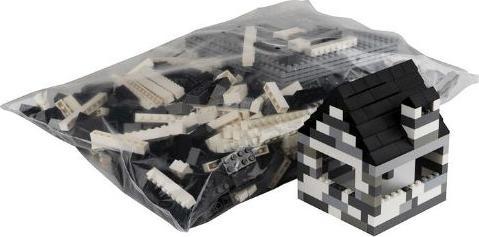 Image du produit Q-Bricks Éléments de construction JARDIN DE L'ENFANT Mélange maison