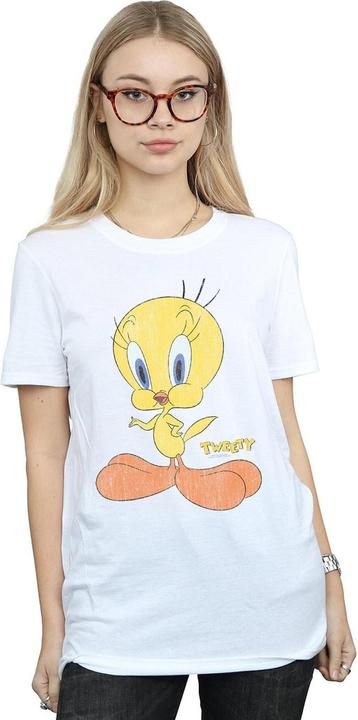 Immagine prodotto Looney Tunes Tweety Pie Distressed Maglietta Ampia Donna (M)