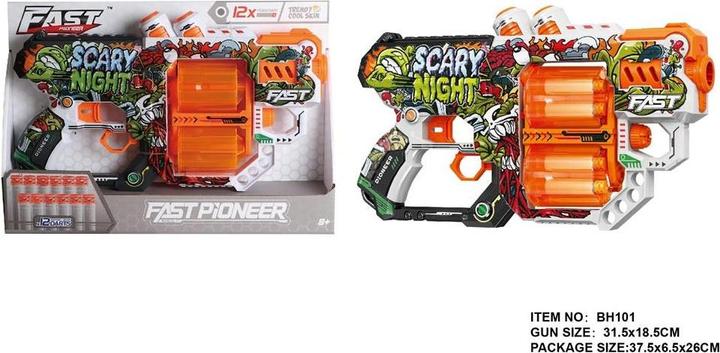 Lean Toys FAST 59707 Wyrzutnia strzałek piankowych BH101