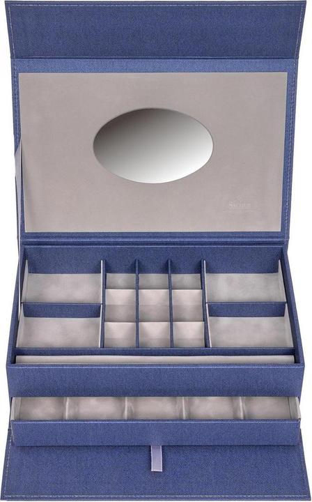 Image du produit Sacher 2045.517.231021 - Boîte à bijoux bleu denim