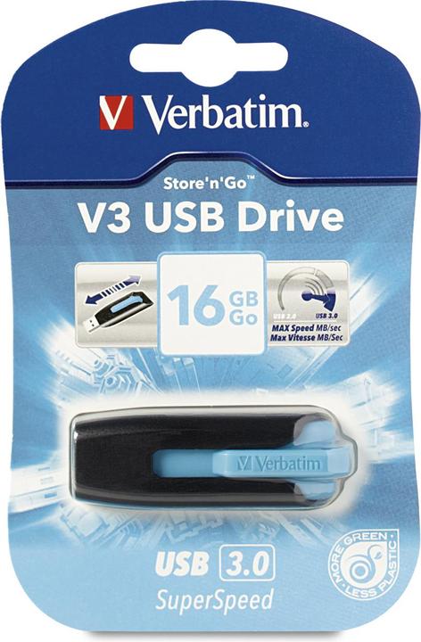 Produktbild Verbatim Store n Go V3 USB Drive (16 GB, USB-A)