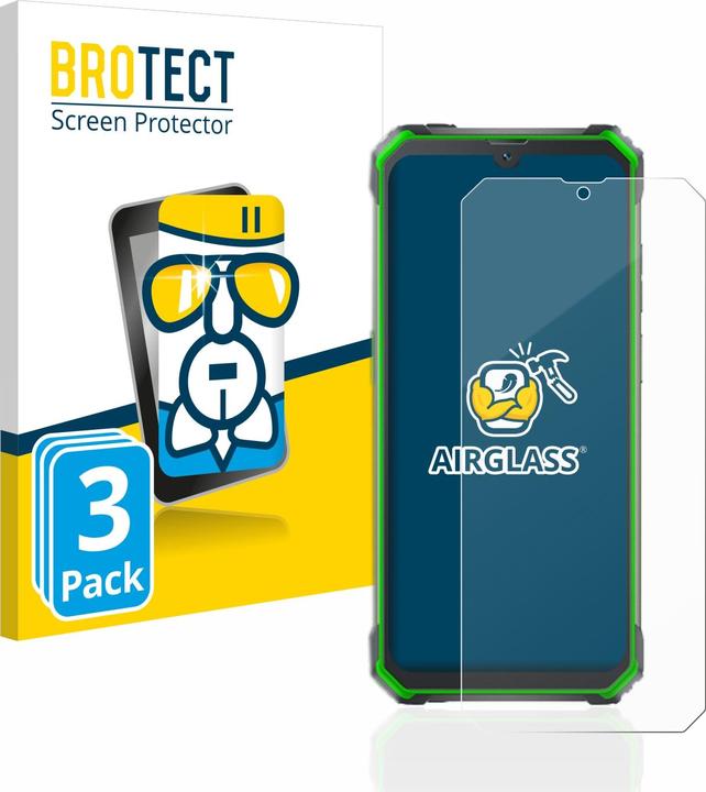 Produktbild BROTECT AirGlass Premium (3 Stück, Blackview BV7100)