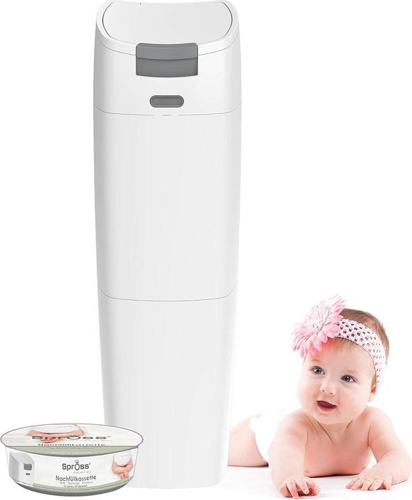 Actual product image Spross Nappy pail incl. refill cassette (1 x)