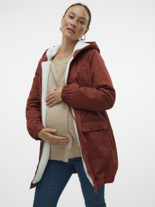 Image du produit Mamalicious Capuche Poignets élastiques Veste (L)