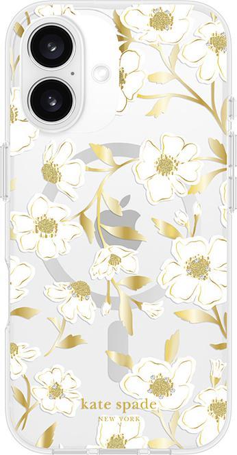 Actual product image Kate Spade Protective Gems MagSafe - iPhone 16 case (Sunshine Floral) (Apple iPhone 16)