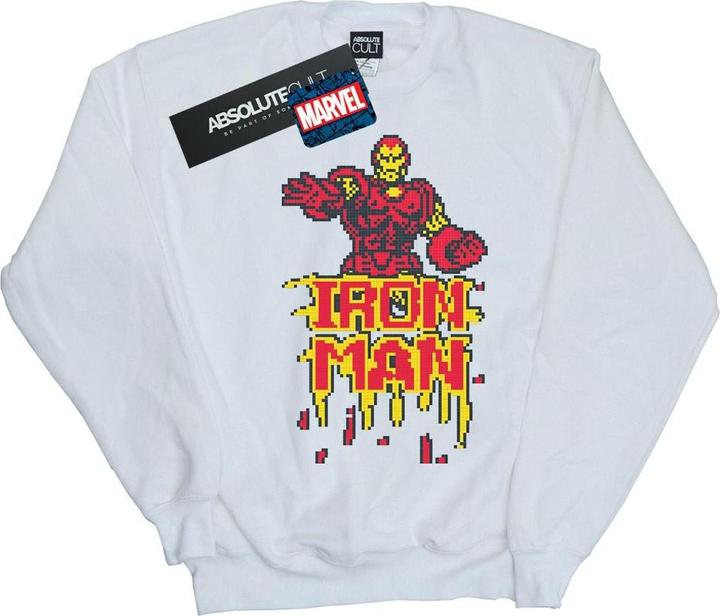 Iron Man Pixelated Sweatshirt