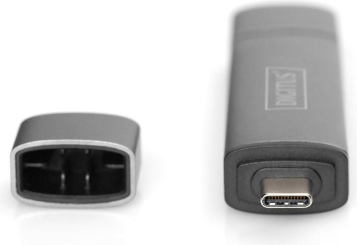 Produktbild Digitus Dual Card Reader Hub (USB 3.0, USB 2.0)