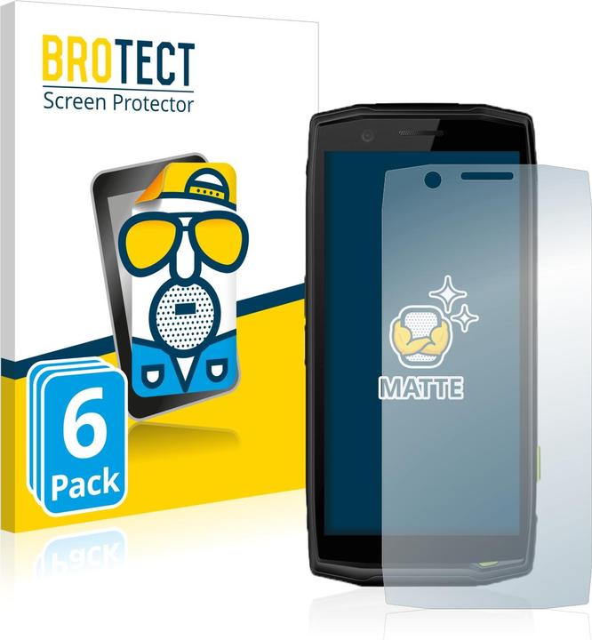 Produktbild BROTECT Entspiegelungs-Schutzfolie Displayschutz Matt (6 Stück, Crosscall Action-X5)