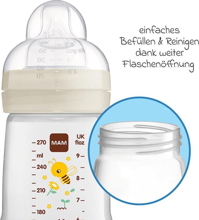 Actual product image MAM Easy Active Baby Bottle (270 ml)