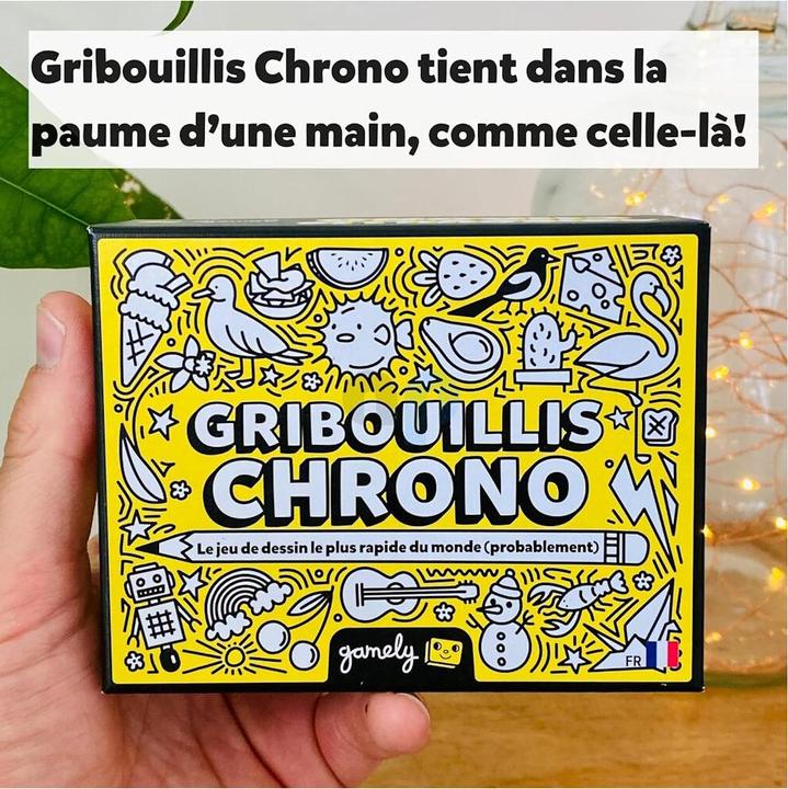Image du produit Gamely GRIBOUILLIS CHRONO - Le jeu de dessin le plus rapide du monde (probablement) (Français)