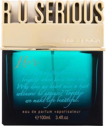 Actual product image Rue Broca R U Serious Her by Eau de Parfum Spray 100 ml (Eau de parfum, 100 ml)
