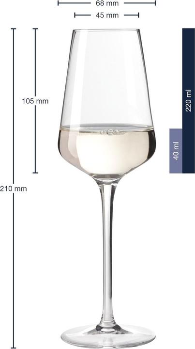 Produktbild Leonardo Puccini 6er Set (2.20 dl, 6 x, Likörgläser + Grappagläser)
