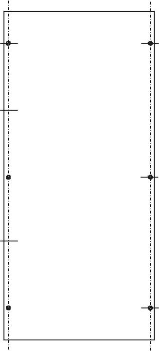 Produktbild ABN SY47433M PVC-MONTAGEPLATTE AS-142 (Verteiler)