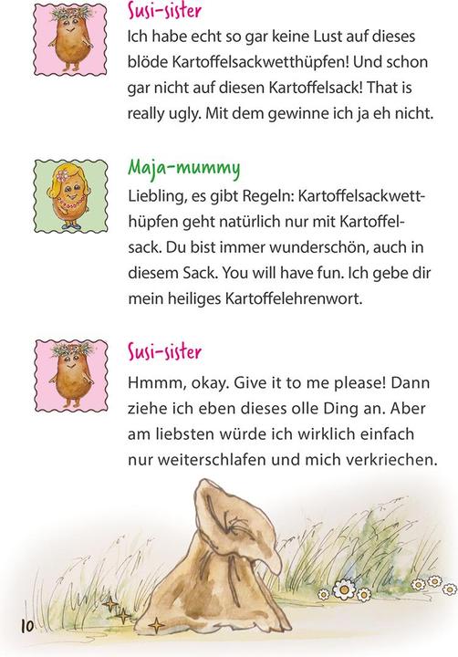 Produktbild Positive Potato Kartoffelstärke siegt immer! (Deutsch, Barbara Leder, Olga Model, 2024)
