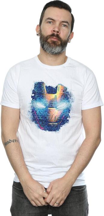 Immagine prodotto Maglietta Iron Man con la testa rovinata (XL)