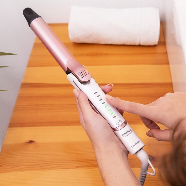 Produktbild Cecotec Glätteeisen Bamba RitualCare 1000 HidraProtect 2in1 Weiss/Rosa (Glätteisen)