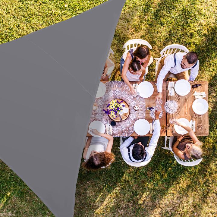 Immagine prodotto Relaxdays Tenda a vela triangolare parasole (600 x 510 x 0,5 cm)