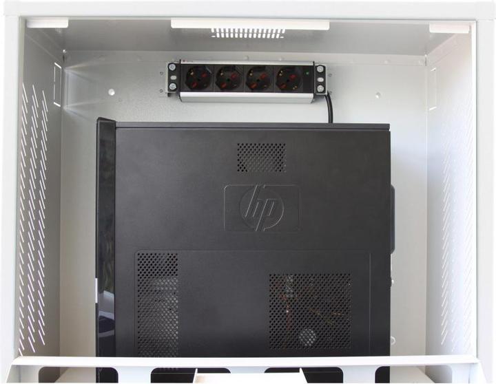 Immagine prodotto Techly Armadio Per Computer/Monitor/tastie (12.57 HE, Rack da 19 pollici)